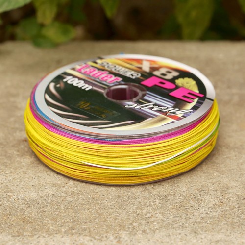 100M Multi-color Sea Fishing Line 8 Strands PE Braided Line 12LB-125LB - Picture 40 of 40