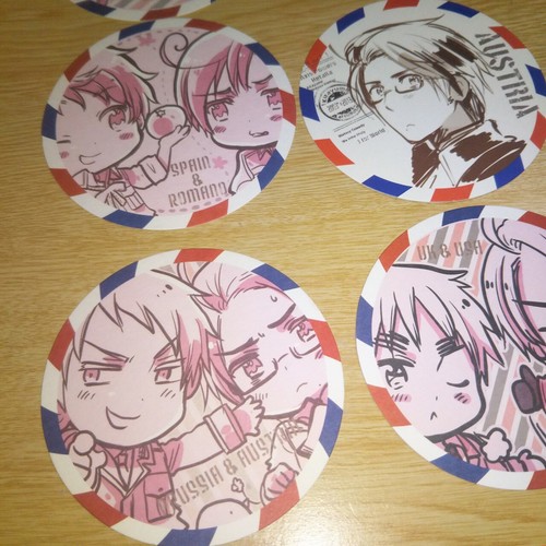 Juego de montaña rusa A57520 Hetalia Axis Powers x12 - Imagen 3 de 6