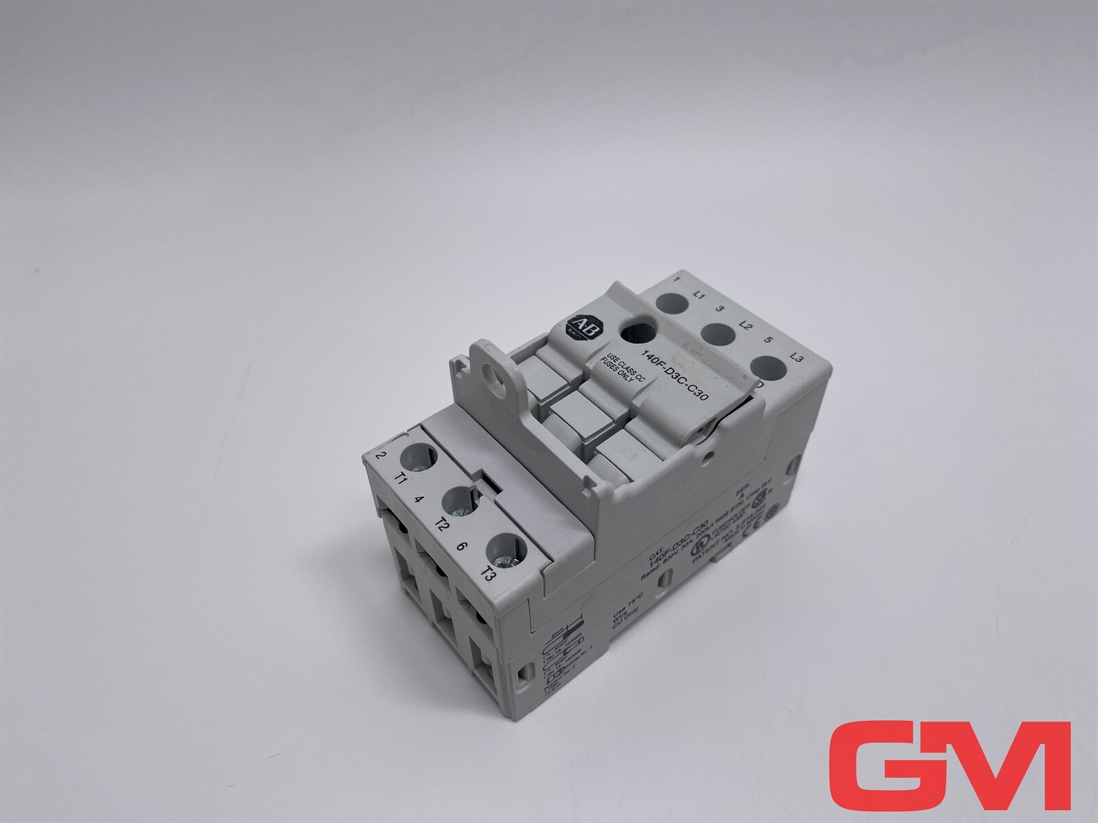 Allen-Bradley Fuse Holder 140F-D3C-C30 3P 600V 30A Series A