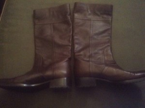 Bota Alta Tacón Serraje Negro Natalie Porronet | Querol