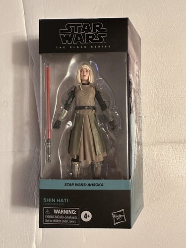 Hasbro Star Wars Black Series Shin Hati Action Figure Ahsoka Red Variant 6”