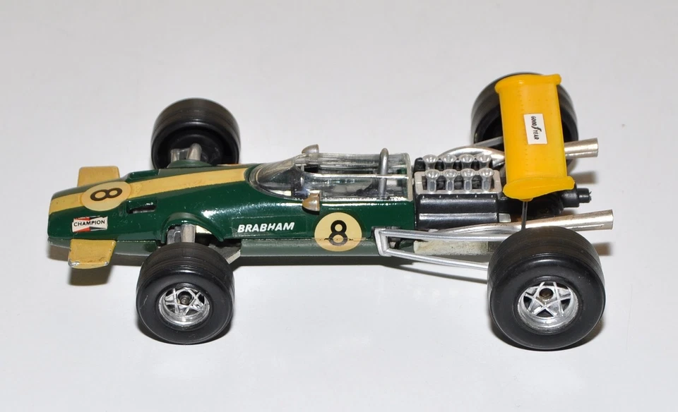 Politoys F 9 BRABHAM BT 26 F1 scala 1:32 verde 1970 - Immagine 2 di 4
