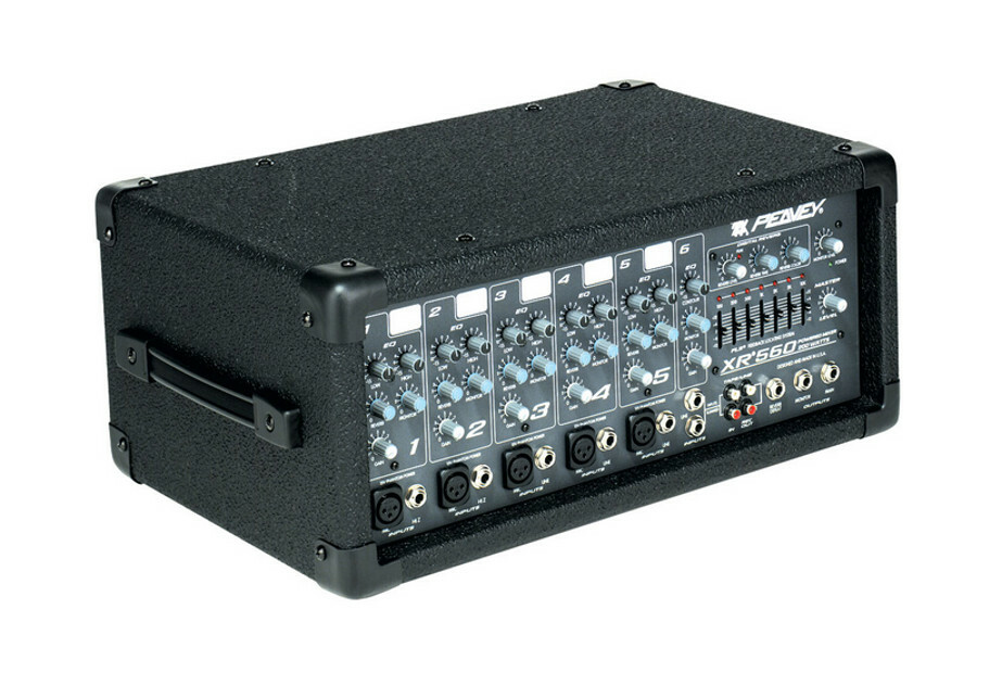 Peavey XR560 Powered Mixer - Black Vinyl Cover w/Piping Option
