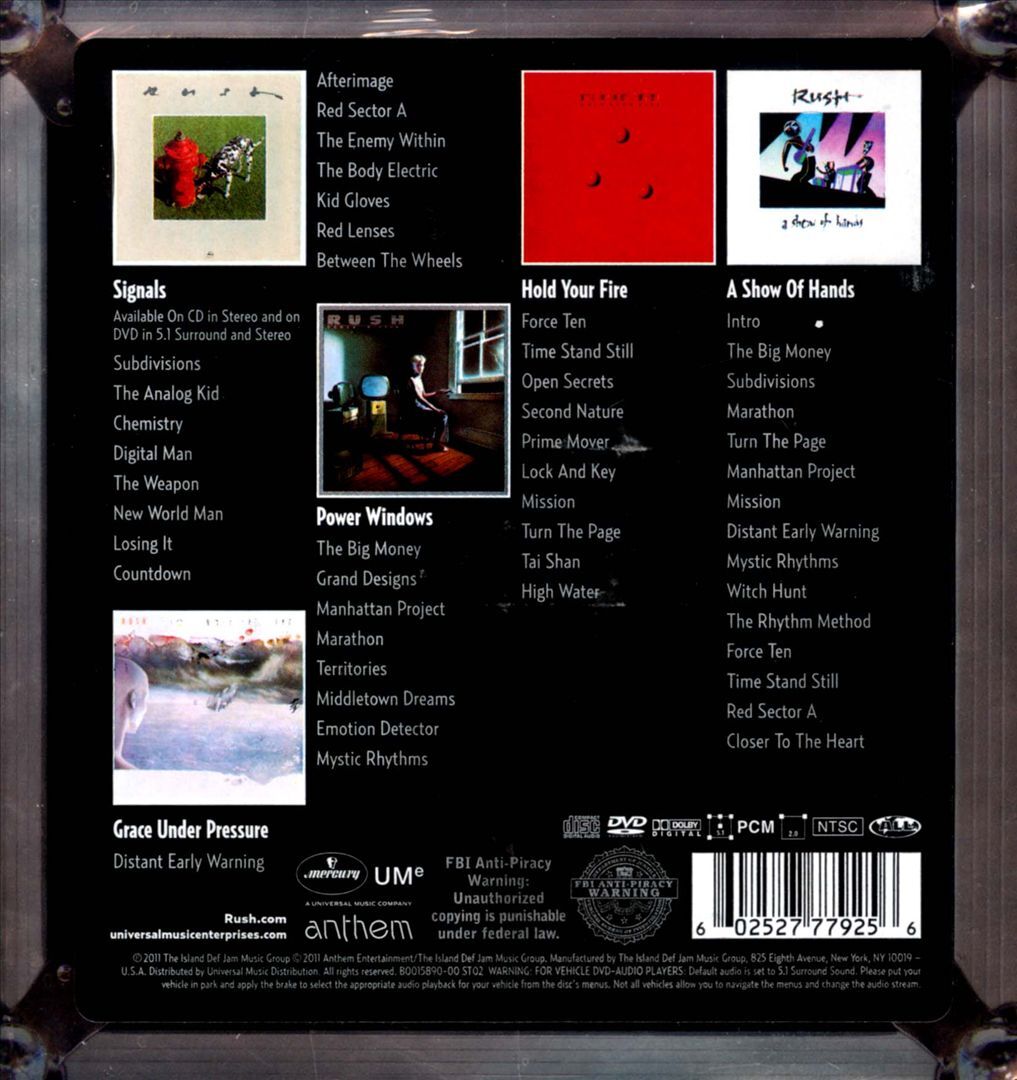 ラッシュRUSH　SECTOR 3 【5CD+1DVD BOX SET】 Sector 3 [5cd/1dvd] by Rush (CD, 2011) for sale online | eBay