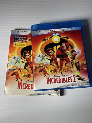 Incredibles 2 Blu-ray + DVD Disney Pixar 786936857078| eBay