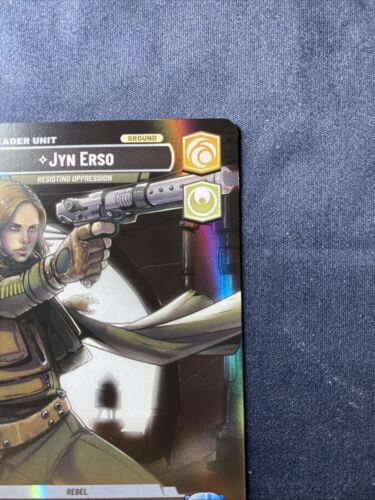Jyn Erso Showcase Foil - # 268- Star Wars Unlimited TCG - Picture 3 of 10