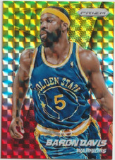 2014 Panini Prizm - Baron Davis Yellow and Red Prizm Mosaic #166