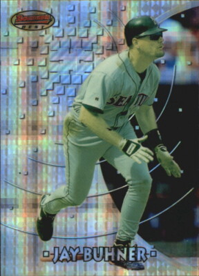 1997 Bowman's Best Atomic Refractor #18 Jeff Conine - NM-MT