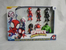 Marvel SPIDEY His Amazing Friends Team Spidey Friends 7 pc Figure Set 2021