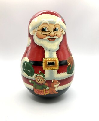 Santa Claus Roly Poly, Handmade