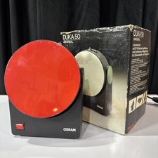 OSRAM DUKA 50 Darkroom Safelight Red Front Tested Working In Box
