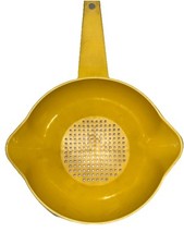 Vtg Tupperware 1 Qt Colander 1200 Strainer Ye...