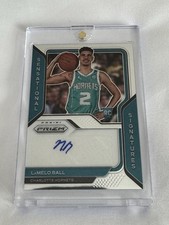 Panini Prizm Sensational Signatures Rookie Auto LaMelo Ball Charolette Hornets
