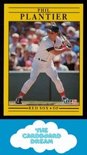 Phil Plantier 1991 Fleer #107 RC Rookie Boston Red Sox Baseball Card. rookie card picture