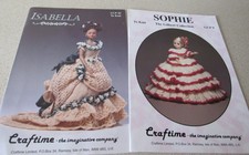 Doll Outfit Knitting Patterns x 2 - Isabella, Sophie Craftime