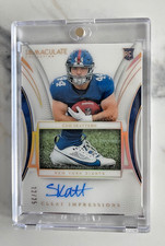 2025 Panani Immaculate Cam Skattebo Rookie Cleat Impressions Auto /25