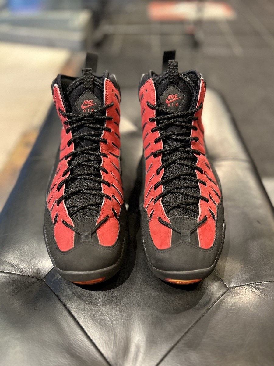 Size 12 - Nike Air Bakin Black Red | eBay