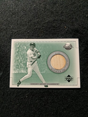 2002 Upper Deck Sweet Spot Classics CAL RIPKEN JR Game-Used Bat Orioles Rare Hof