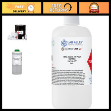 High-Purity 190 Proof Ethanol (95%) Food Grade Alcohol, Kosher - 1L Bottle