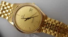 Gent's Vintage OMEGA Seamaster Quartz Gold Plated Wristwatch