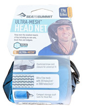 Sea to Summit Mosquito Head Net Ultra Fine Mesh High Visibility Compact NEW