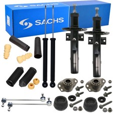 SACHS Stoßdämpfer Koppelstange Rep-Satz Vorne Hinten für SKODA FABIA II 542 545