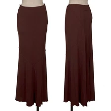 Jean Paul GAULTIER FEMME Cotton Bias Switching Skirt Size 40(K-162497)