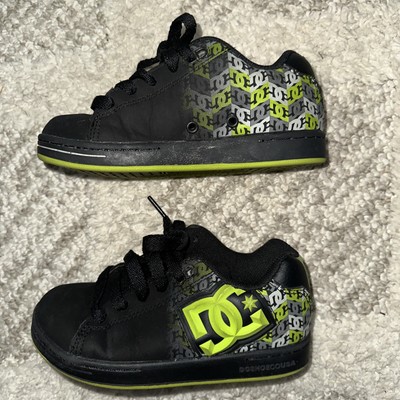 DC Y2K shoes Youth Rob Dyrdek J Black Lime Green Size US 13 | eBay