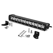 LED Light Bar 14inch Spot Flood Combo Single Row Off Road Car Driving Light