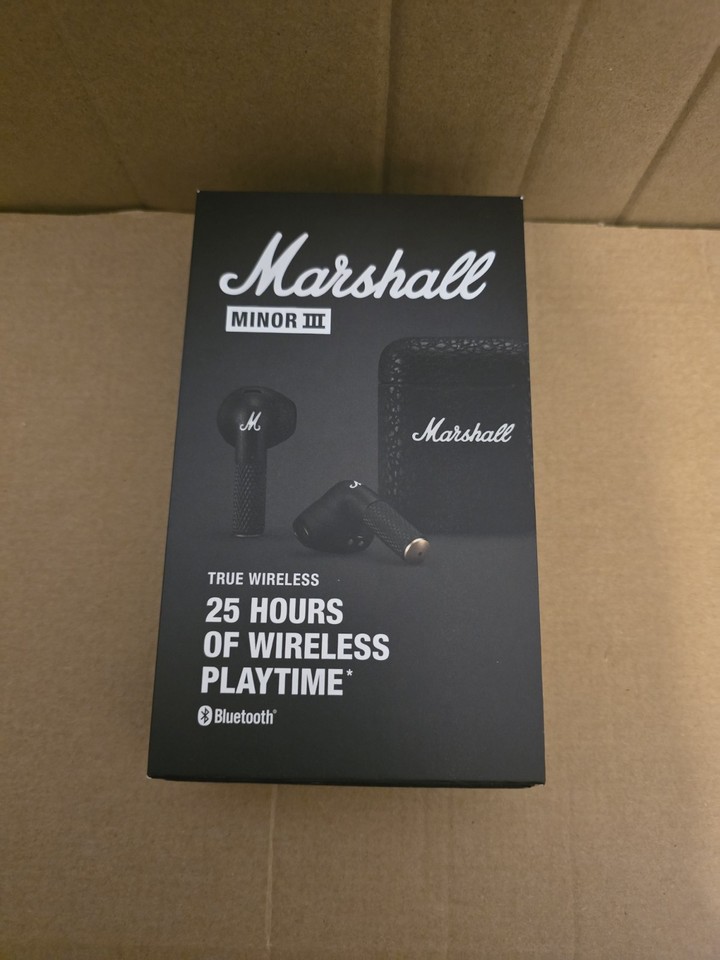 Marshall Minor III écouteurs intra-auriculaires True Wireless Bluetooth noir
