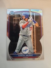 2023 Bowman - Prospects #BP-80 Samuel Munoz (RC) Los Angeles Dodgers 