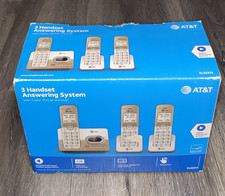 New AT T EL52313 3 Handset Cordless Phone with Answering System Caller ID