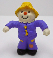 Vtg Hallmark Merry Miniatures SCARECROW 1990 Trick-or-Treat Halloween Figure