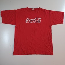 Vtg Everything Coca Cola Graphic T Shirt Mens Sz XL USA Made Res Logo