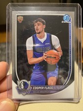 Cooper Flagg RC: 2025-26 Bowman Chrome Basketball -Base #1 -Mavericks