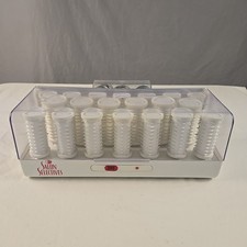 Vintage Salon Selectives Hot Hair Curlers Rollers SS-203 Works 360W With Clips