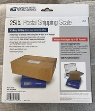 USPS Postal Shipping Scale DS25 25lb USB PC Link Digital Shipping Scale See Note