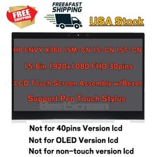 LCD Touch Screen Assembly L20114-001 For HP ENVY X360 15M-CN0011DX 15M-CN0012DX