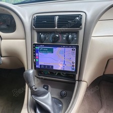 For 1994-2000 Ford Mustang Carplay Android Auto Single 1din Car Stereo Radio Usb