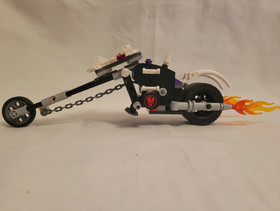 Lego Skull Motorbike 2259 Ninjago Jay 100% Complete Set Golden Weapons Skulkin