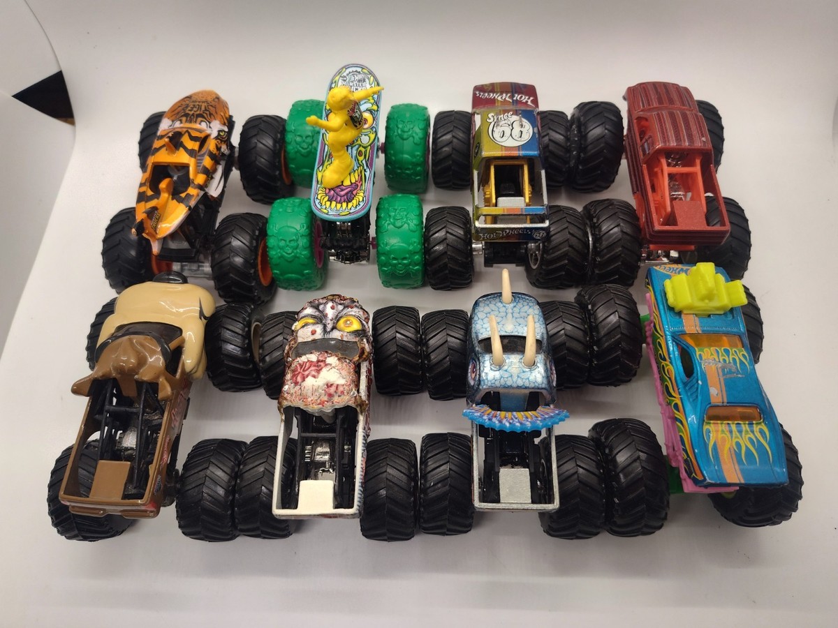 HOT WHEELS MONSTER TRUCKS lot of 8 | eBay