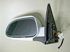 2004-2007 Suzuki Forenza Driver Side View Mirror White Left Power Adjusting 2004-2007 Suzuki Forenza Driver Side View Mirror White Left Power Adjusting