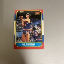 1986-87 Fleer #19 Pat Cummings New York Knicks