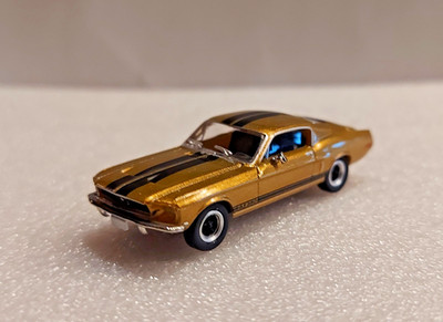 Brekina 19615 Ford Mustang GT350 Fastback Goldmetallic-Schwarz Bj. 1968 OVP