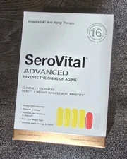 SeroVital Advanced Anti-Aging 180 Count 120 + 60 Dietary Supplement Tablets 