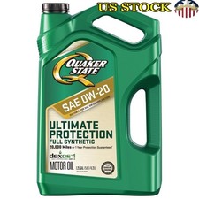 Ultimate Protection Full Synthetic 0W20 Motor Oil Turbo Engine Fuel Economy New
