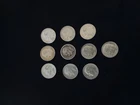 Lot of 10 Roosevelt 90% silver Dimes US Coins 10C Uncertified 1946-1964