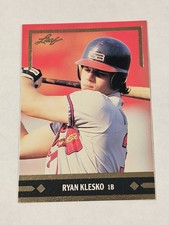 1991 Leaf Gold Rookies #BC21 Ryan Klesko Atlanta Braves