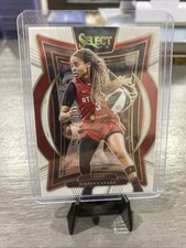 2025 WNBA Panini Select #62 Concourse White Prizm /99 JORDAN CANADA