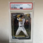 Konnor Griffin 2024 Bowman Draft #BDC22 Chrome - Pittsburgh Pirates - PSA 9
